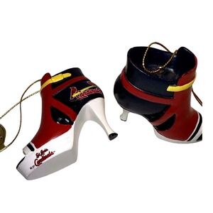 St. Louis Cardinals‎ "Spot the Edge" Shoe Ornament Stiletto Collection